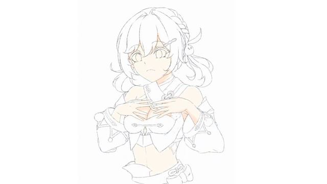 Qingque x Yanfei speedpaint смотреть онлайн