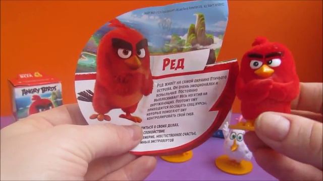 Видео для детей Коллекция ANGRY BIRDS Сюрпризы Sweet Box смотреть онлайн