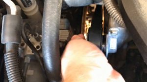 Как легко одеть приводной ремень Mazda 6 GH 2.0