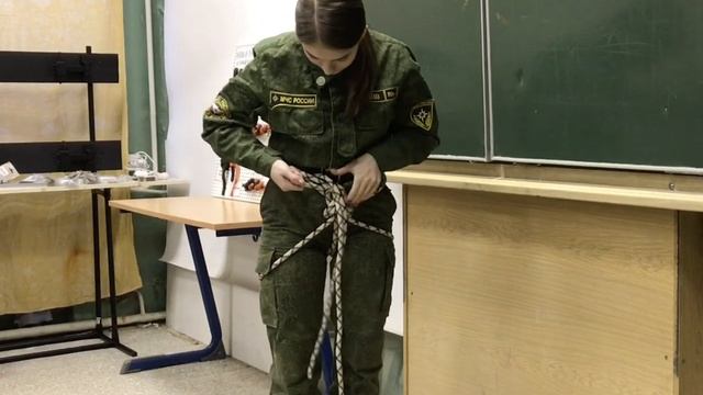 Вязание ИСС из веревки (3 вариант)