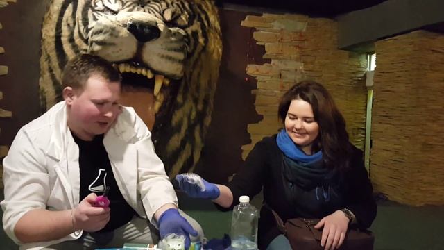 Горящая рука. Музей науки Элементо в Минске смотреть онлайн