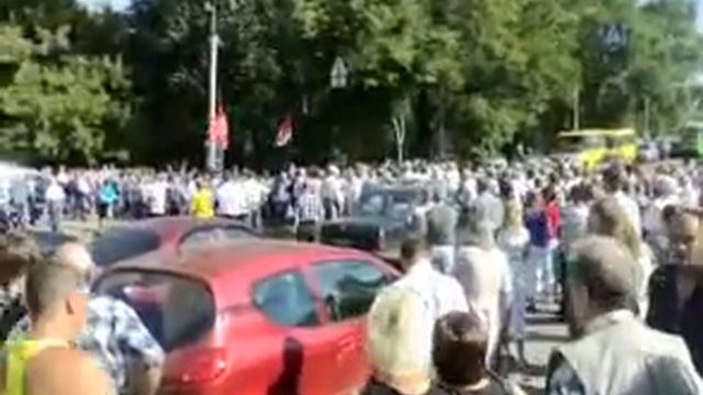 Забастовка работников з-да Шевченко в Харькове смотреть онлайн