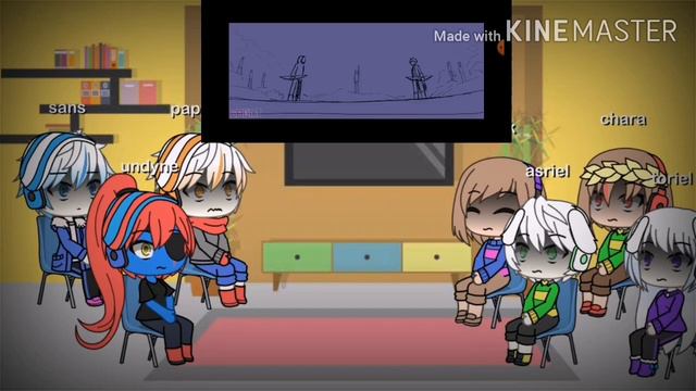 Undertale reacts to the smp war (video link in the desc) gacha life смотреть онлайн