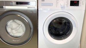 Wash Race - Beko WTK104121W Vs Asko W6098X.S Quick 60° (2 Washers 1 Room) @TherealCentral1