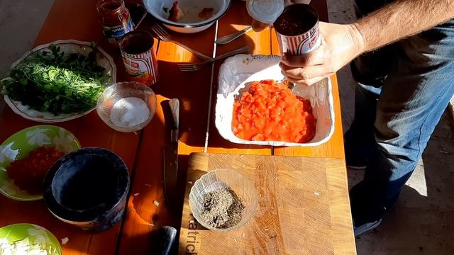 Грузинский Шашлык МЦВАДИ с Вкуснейшим Быстрым Соусом. смотреть онлайн