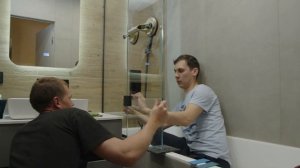 ПЕРЕГОРОДКА В ВАННУЮ | УСТАНОВКА СТЕКЛЯННОЙ ШТОРКИ