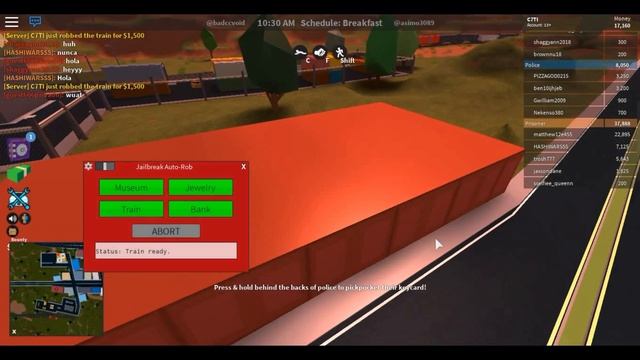 Roblox Exploit | New Jailbreak Auto Rob GUI | Working | смотреть онлайн