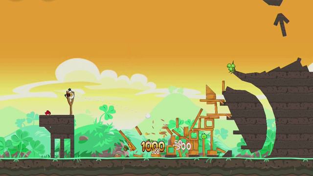 Go Green Get Lucky 1-8 | Score 105720 | Angry Birds Seasons смотреть онлайн