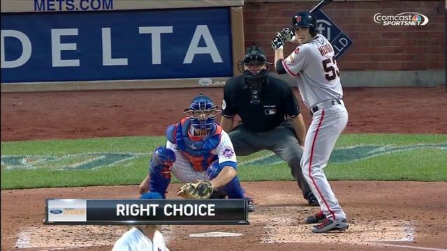 SF@NYM: Heston plates two runs on a single to left смотреть онлайн