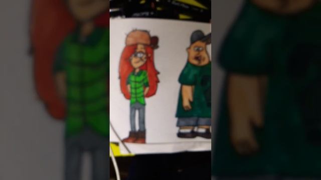 гравити фолз кого ещё нарисовать? 2 часть смотреть онлайн