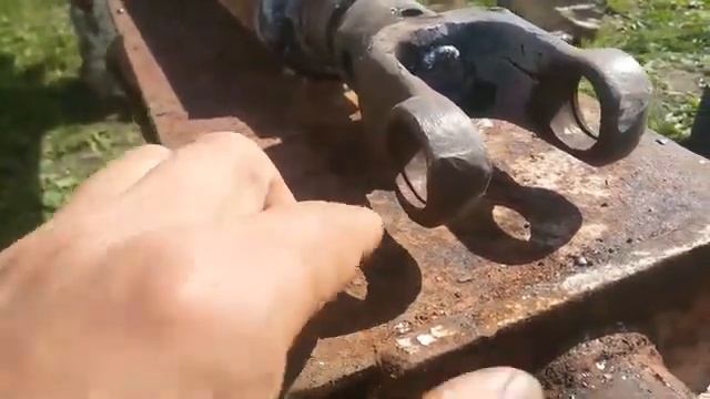 Карданный вал своими руками! Для привода от ВОМ трактора смотреть онлайн