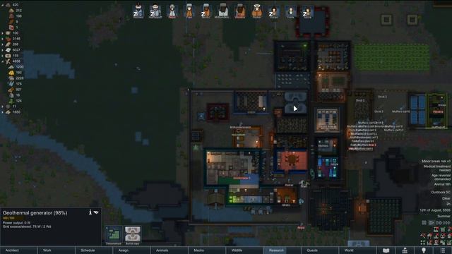 Rimworld: Biotech Part 33: Bandwidth Pack [Unmodded] смотреть онлайн
