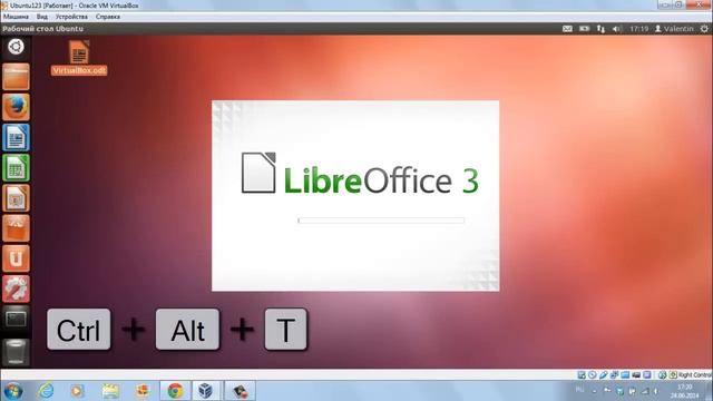 VirtualBox. Создание общей папки для системы Ubuntu. смотреть онлайн