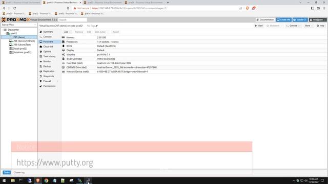 Rename your virtual machine ID and LVM storage name in Proxmox смотреть онлайн