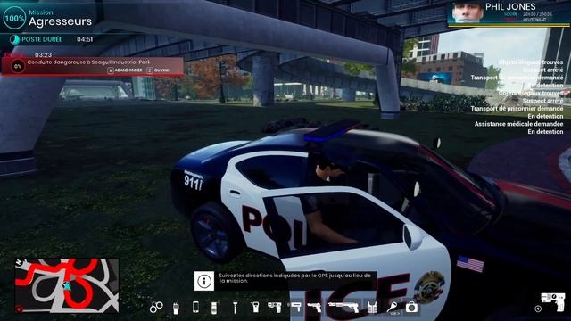 POLICE SIMULATOR - PATROL DUTY -Episode 17 - Je me suis fait avoir par un suspect . MISSING SUSPECT смотреть онлайн