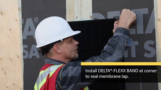 DELTA®-VENT SA - Window Installation Details #1 (short) смотреть онлайн