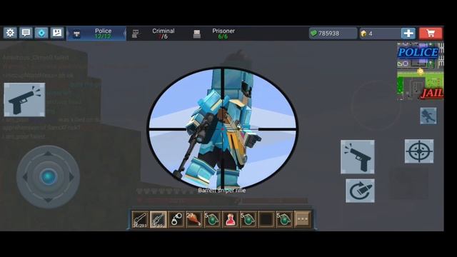 I GET A 401K BOUNTY FROM FELONY AND KILL MANY FELONY || JAIL BREAK || BLOCKMAN GO смотреть онлайн