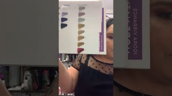 Schwarzkopf Professional IGORA VIBRANCE Creative Mix Swatch Video