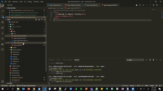 Angular Introduction to Components templates смотреть онлайн