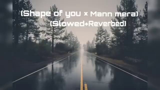 Shape of you × Mann mera (Slowed + Reverbed) смотреть онлайн