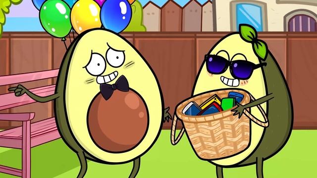Vegetable's PARTY FAILS || Awkward Situations When Your BF is Cactus || Avocado Couple смотреть онлайн