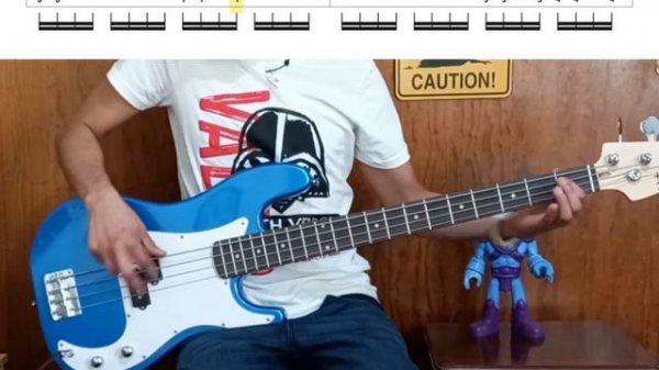 Muse - Futurism (Bass Cover / Play Along Tabs)