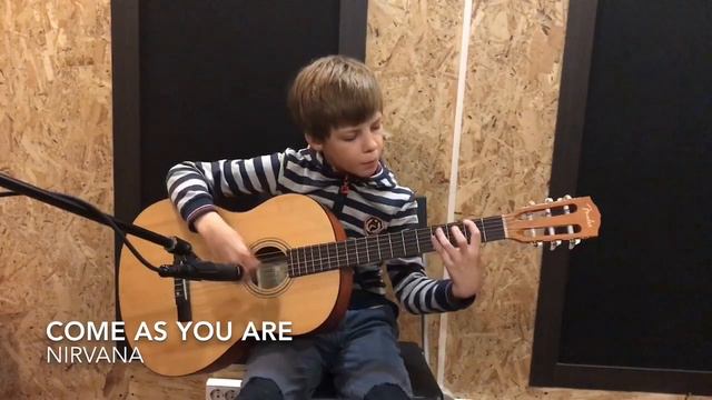 Nirvana - Come As You Are [Guitar cover by LAMPA] смотреть онлайн