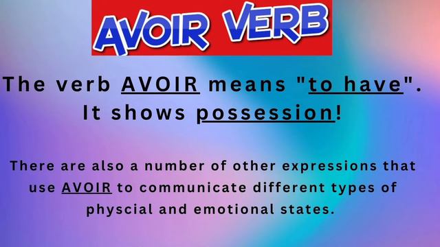 Être & Avoir Verbs in French смотреть онлайн