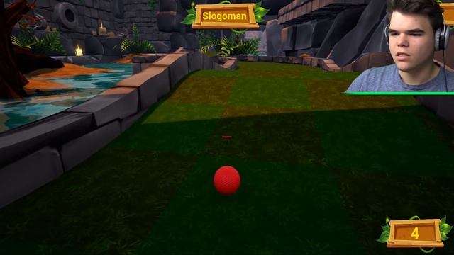 DANGEROUS GOLF BOUNCE CHALLENGE! (Golf It) смотреть онлайн