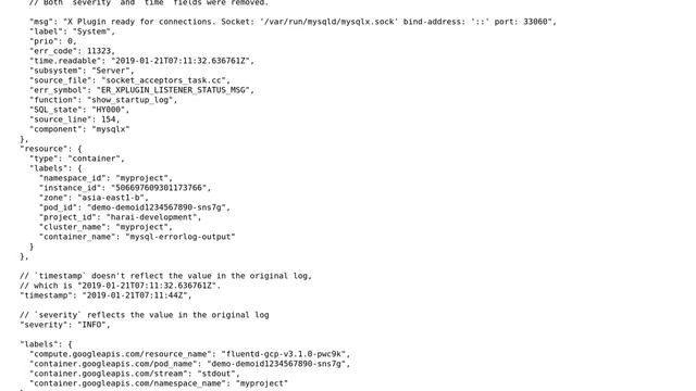 DevOps & SysAdmins: Stackdriver Logging doesn't recognize time field in JSON log смотреть онлайн