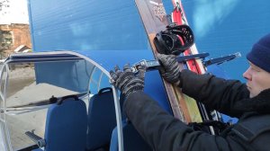 Крепление лыж на прицепе «ВАНЁК-400-3»