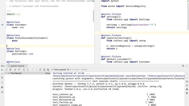 How to split the screen in PyCharm смотреть онлайн