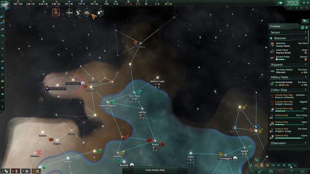PC Stellaris: ICE ASTEROID MINING WITH THE AQUATICS смотреть онлайн
