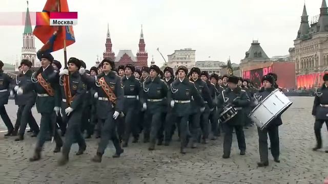 Парад на Красной площади 7 ноября 2017 смотреть онлайн