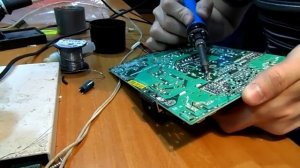 Ремонт БП монитора Acer X223W (Пропадает изображение, гаснет подсветка)