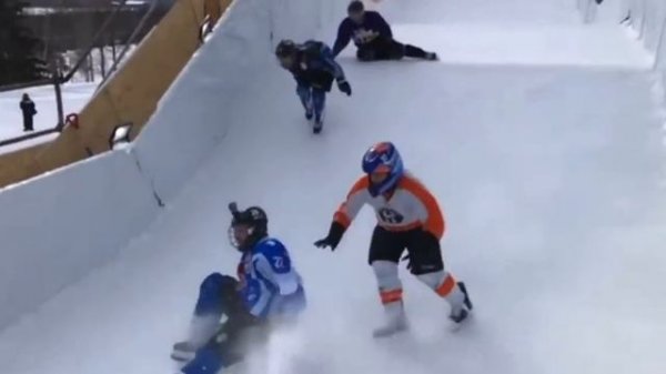 Biggest Crashes in Red Bull Crashed Ice Ever!