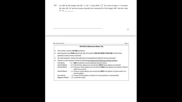 Using python to solve an IIT entrance exam paper. смотреть онлайн