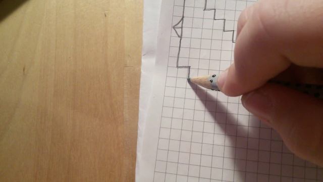 Рисование по клеточкам:1 птичка смотреть онлайн