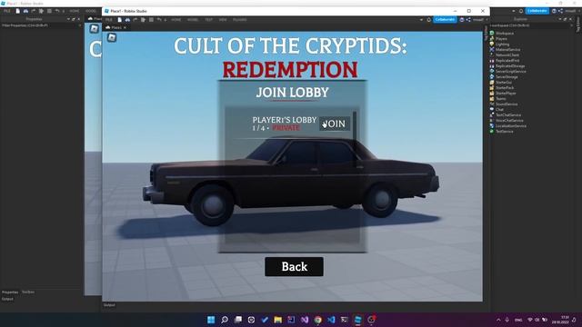 Cult Of The Cryptids Redemptions: Players Lobby Demo смотреть онлайн