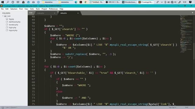 Datatables Server Side PHP & MySQL смотреть онлайн