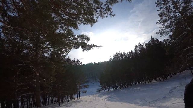 На бубликах с крутых гор! Покатушка. смотреть онлайн