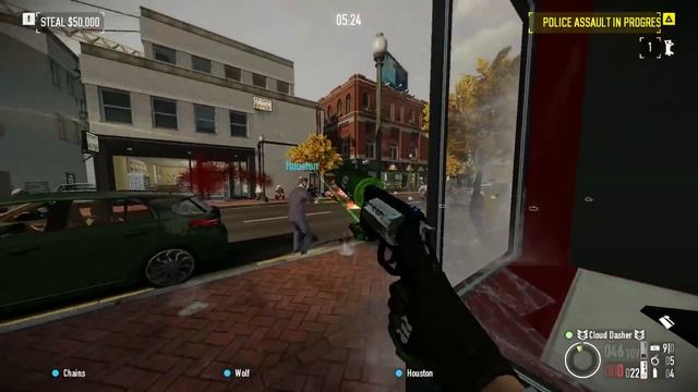 PAYDAY 2 - Four More Stores (Custom Heist) смотреть онлайн
