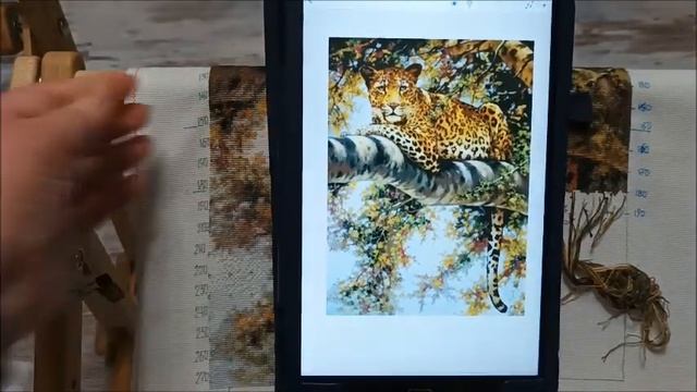 Мой вышивальный январь 22. Ночные окна, В засаде. смотреть онлайн