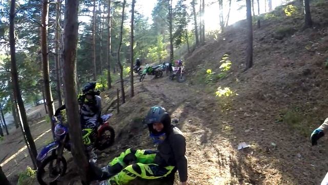 RIDERSTIMECREW - Осеннее обострение на питбайках смотреть онлайн