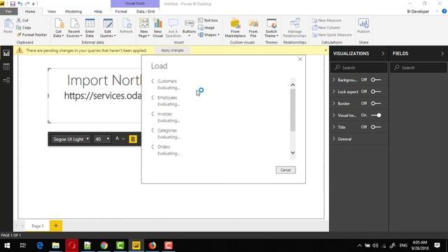 Directly Importing Northwind Dataset into Power BI Desktop [Urdu / Hindi] смотреть онлайн