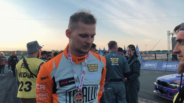 Григорий Бурлуцкий Carville Racing. Интервью после награждения RDS Europe 1 этап. Рязань. смотреть онлайн