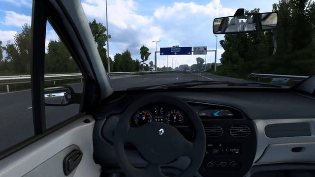 Euro Truck Simulator 2 - Renault Scenic 2003 | CAR MOD смотреть онлайн
