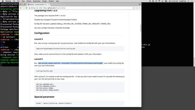 Working With The Twitter API, Part 2: Installing Packages смотреть онлайн