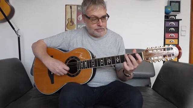 Ovation 1658 parlor 12 string - just picking смотреть онлайн