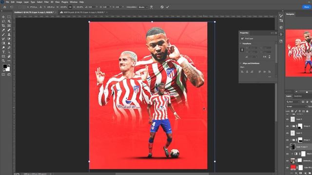 Photoshop Football Tutorial | FREE PSD смотреть онлайн